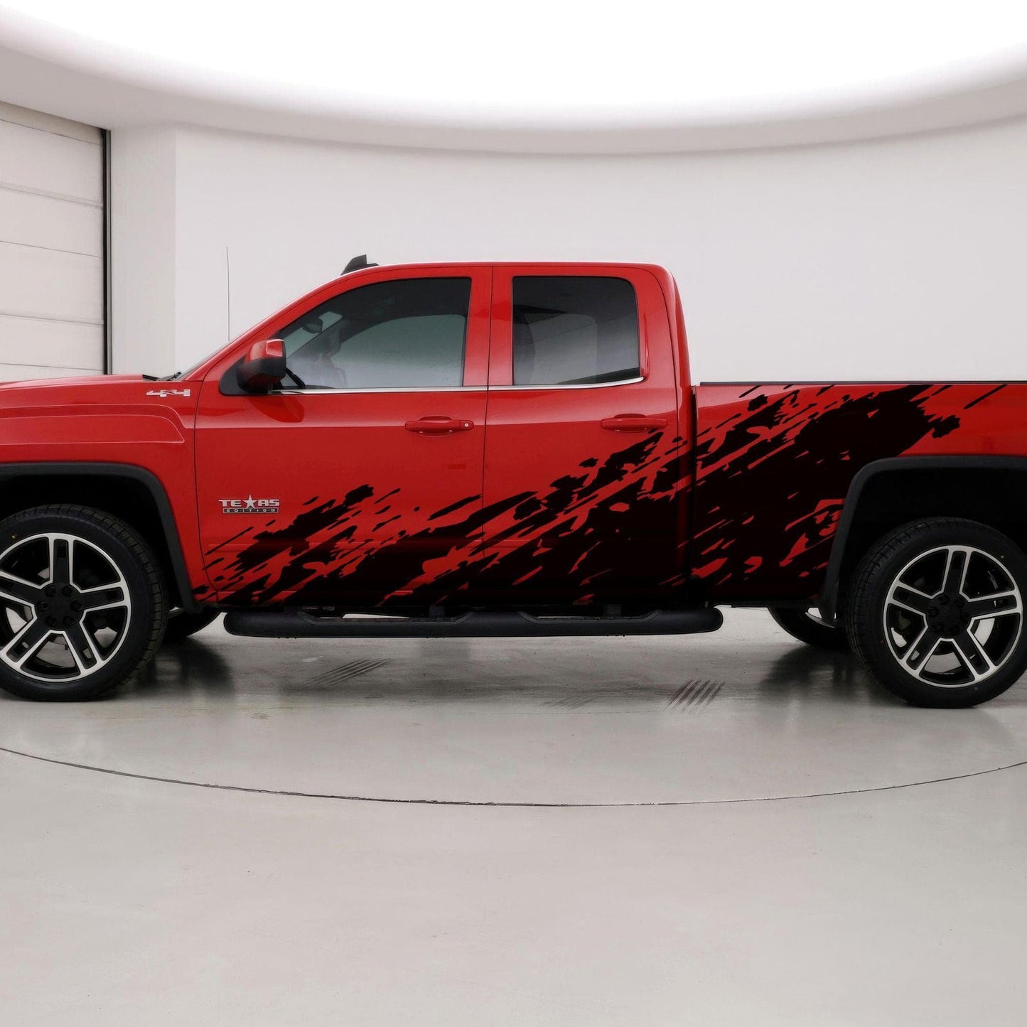 Truck Mud Splash Graphic Sticker. Silverado / GMC Sierra. #6898