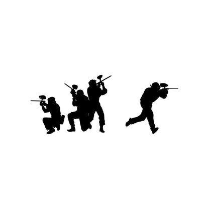Paintball Wall Decal Sticker. #6759