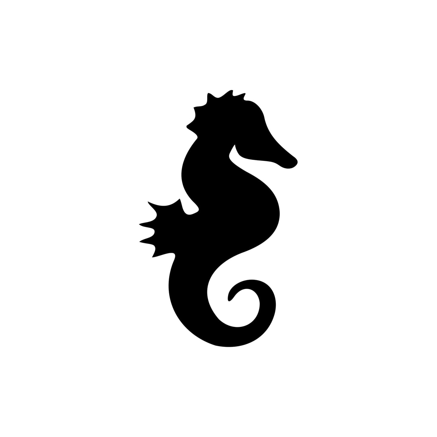 SeaHorse Wall Decal Sticker. #256