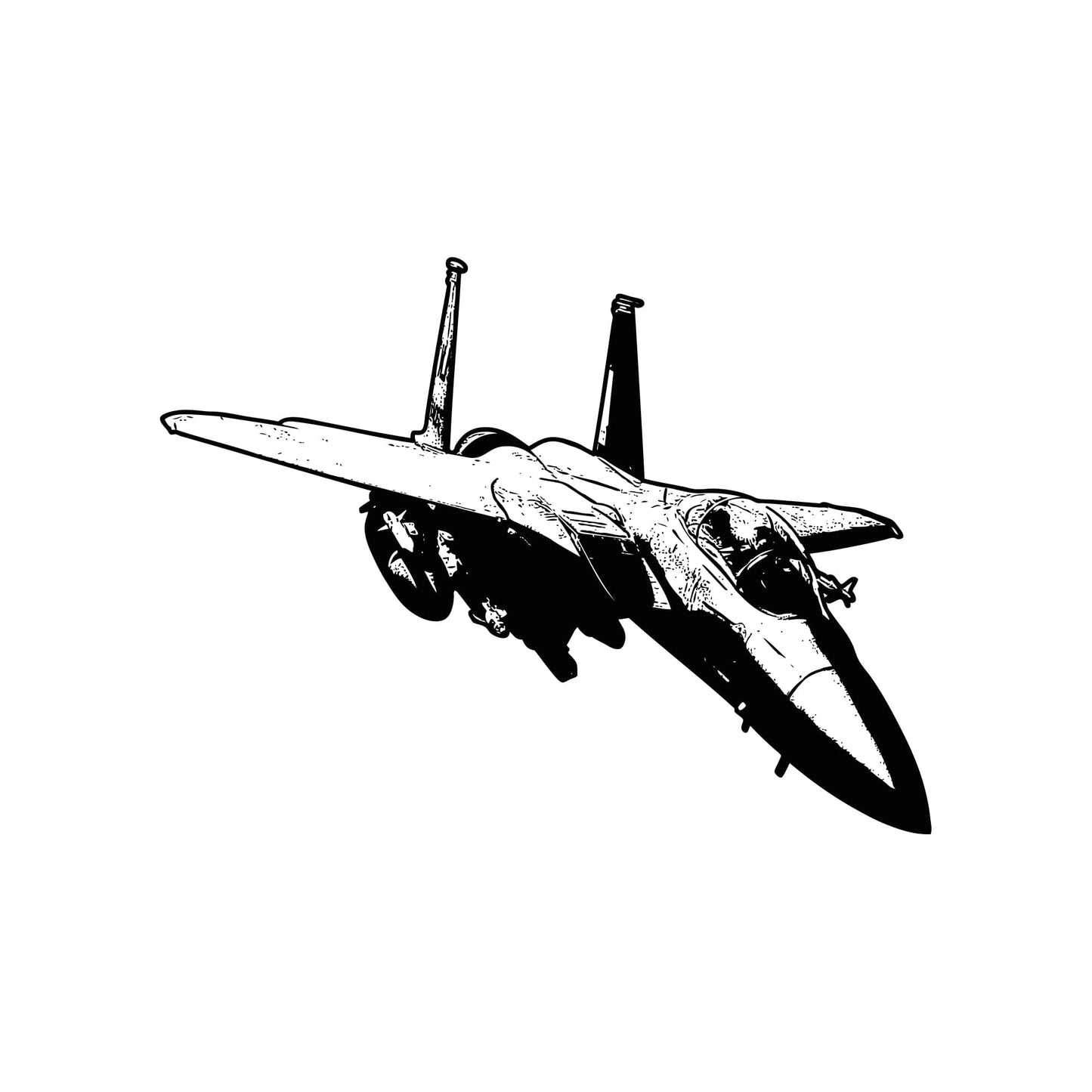 F15 Fighter Jet Wall Decal. #5100