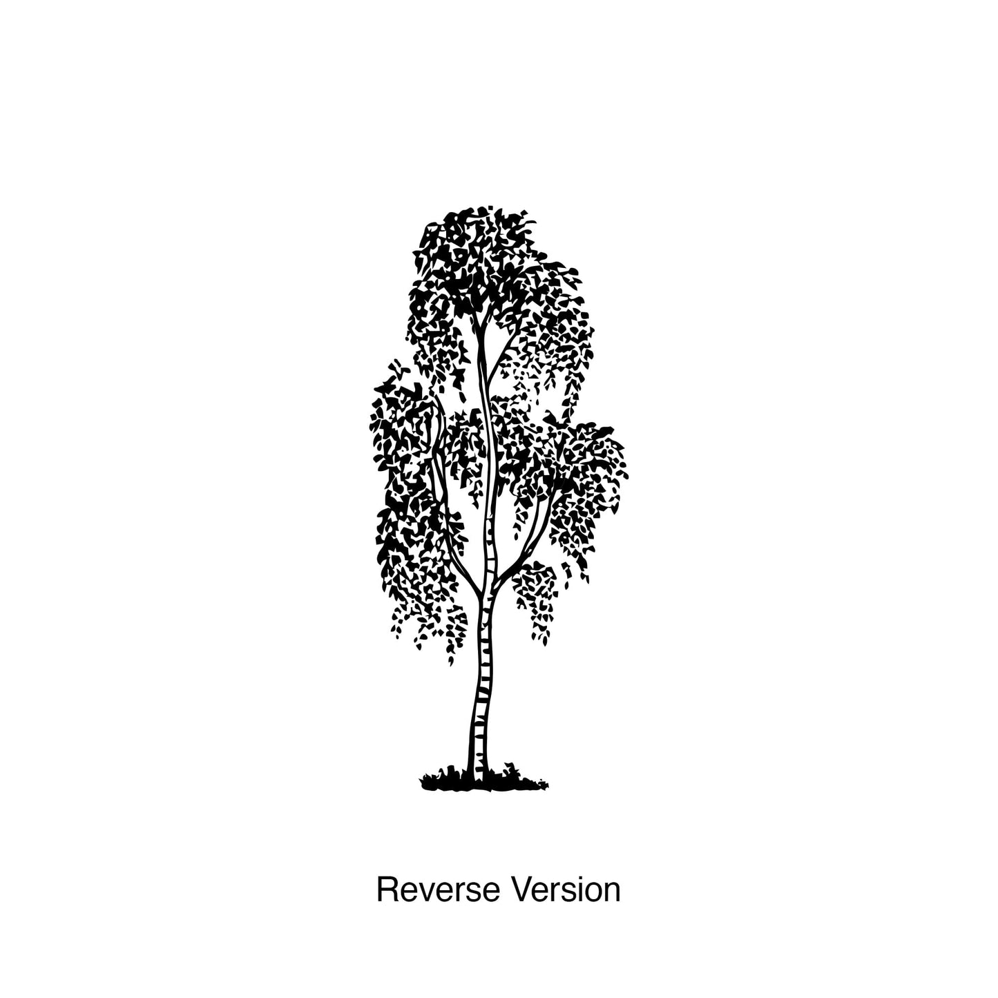 Tall Tree Wall Decal. #7092
