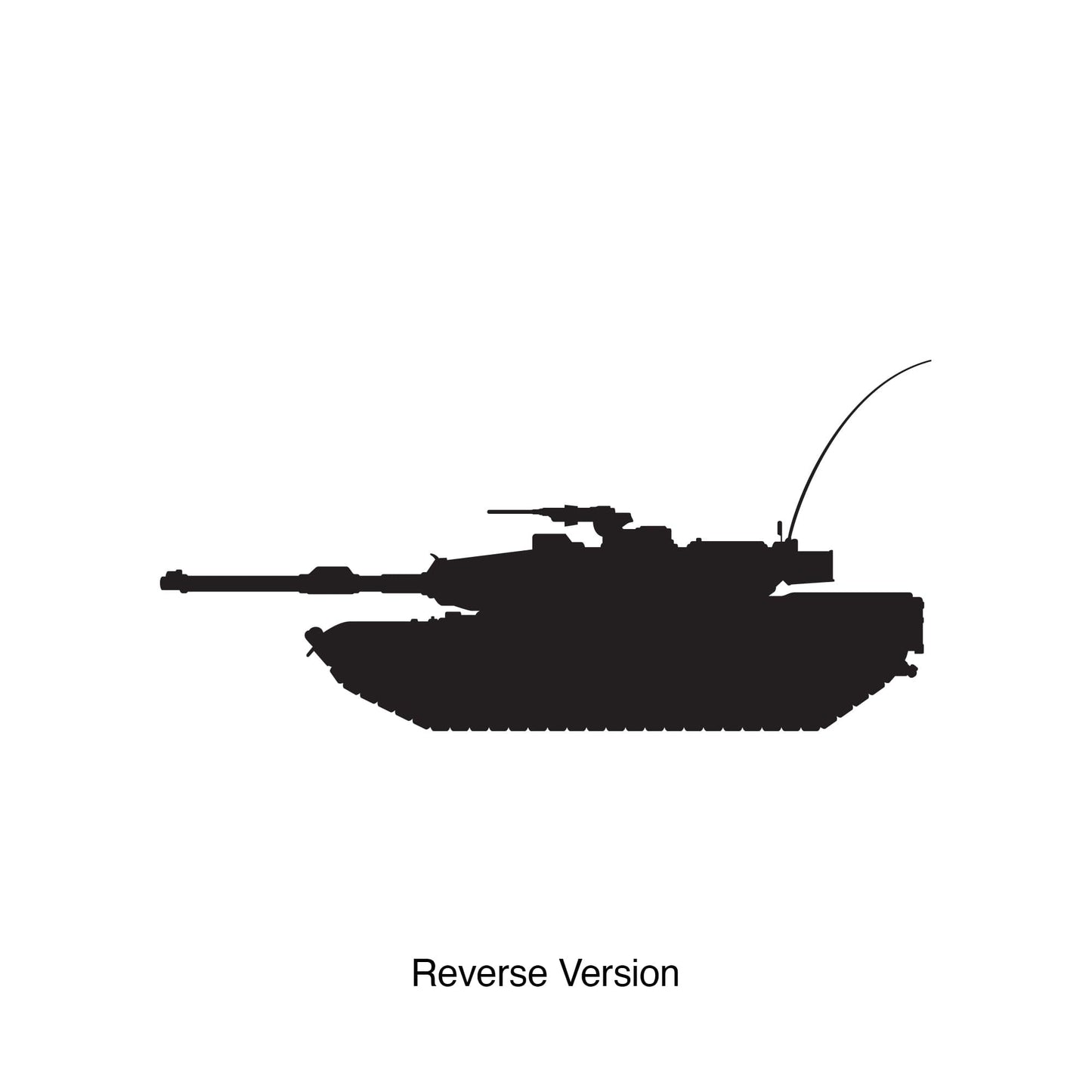Military Army Tank Wall Decal Sticker. #211