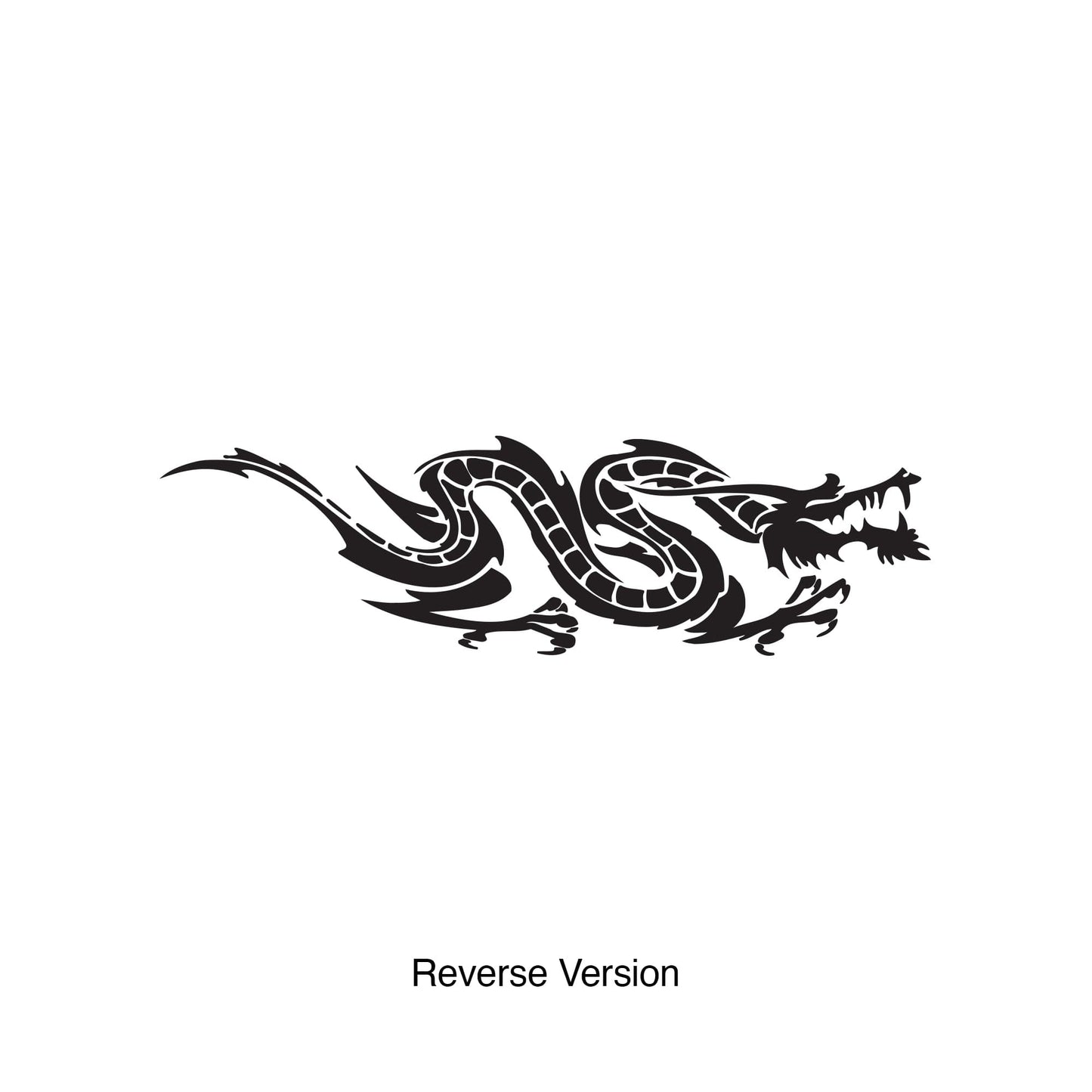 Chinese Dragon Vinyl Wall Decal Sticker. #486