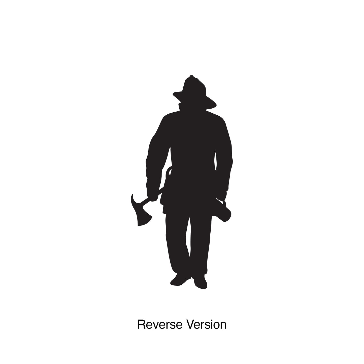 Firefighter Vinyl Wall Decal Sticker. #213