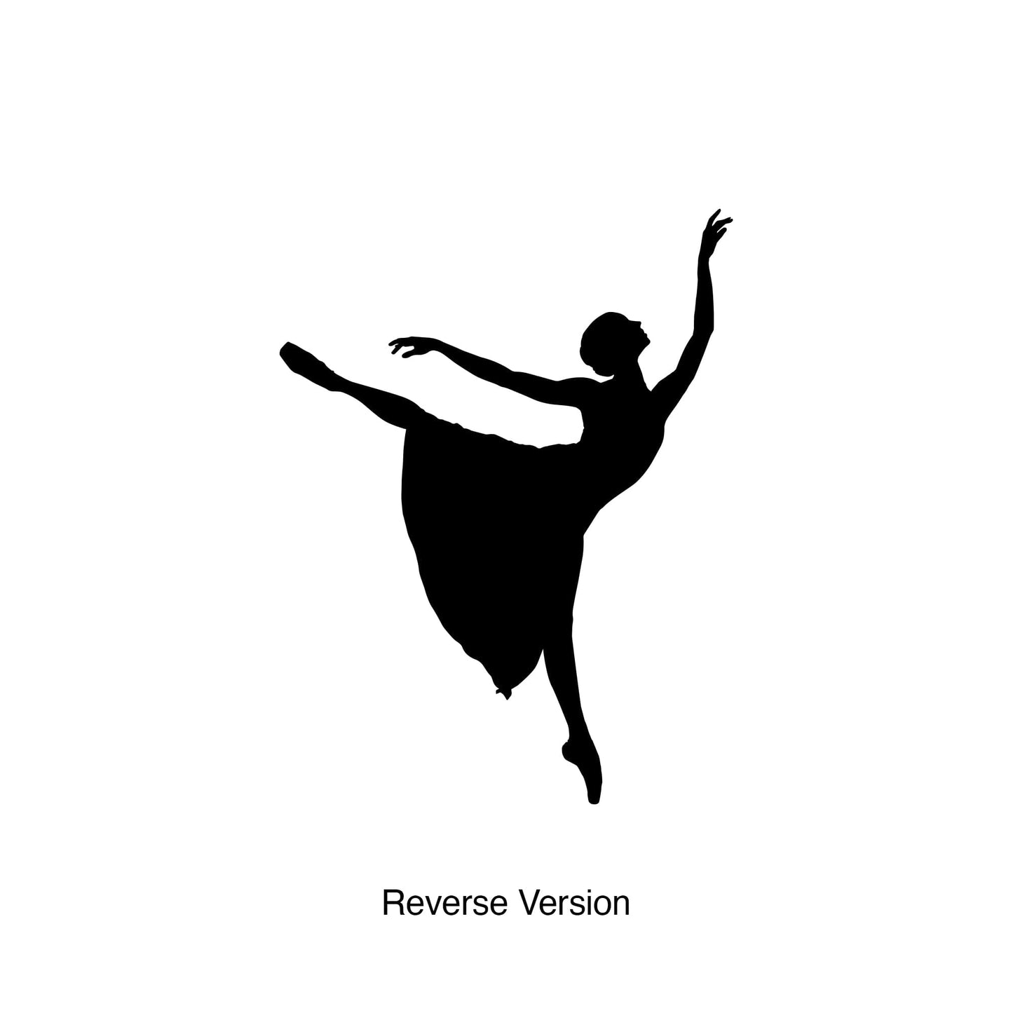 Ballerina Wall Decal Sticker. Dance Studio Decor. #6641