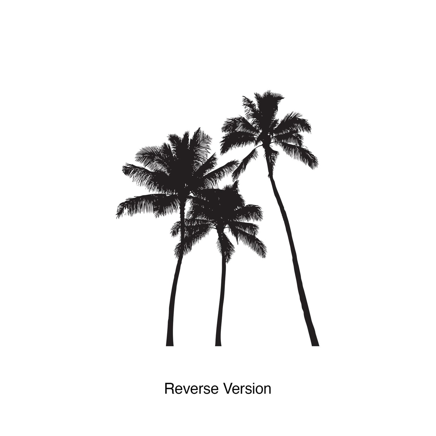 Tropical Palm Trees Vinyl Wall Decal Sticker. #801