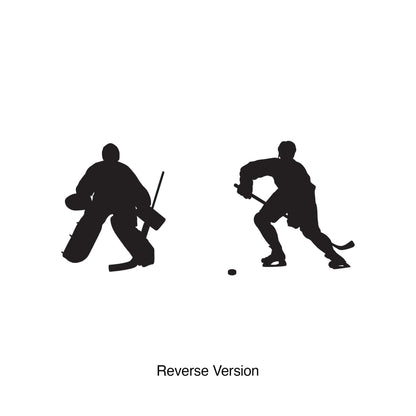 Hockey Players Wall Decal Sticker. #6722