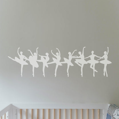 Ballerina Dancers Ballet Vinyl Wall Decal Sticker. #378