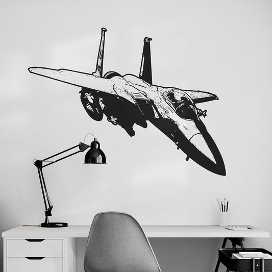 F15 Fighter Jet Wall Decal. #5100