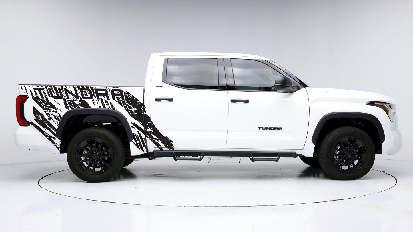 Toyota Tundra Graphic Decal Mud Splash. #6247