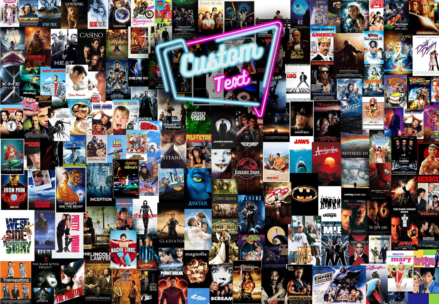 Personalized Movie Posters Wallpaper. #6593