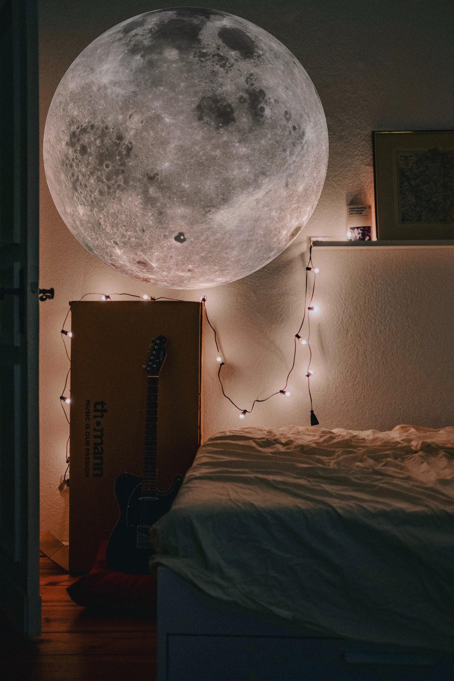 Large Moon Wall Decal. #7001