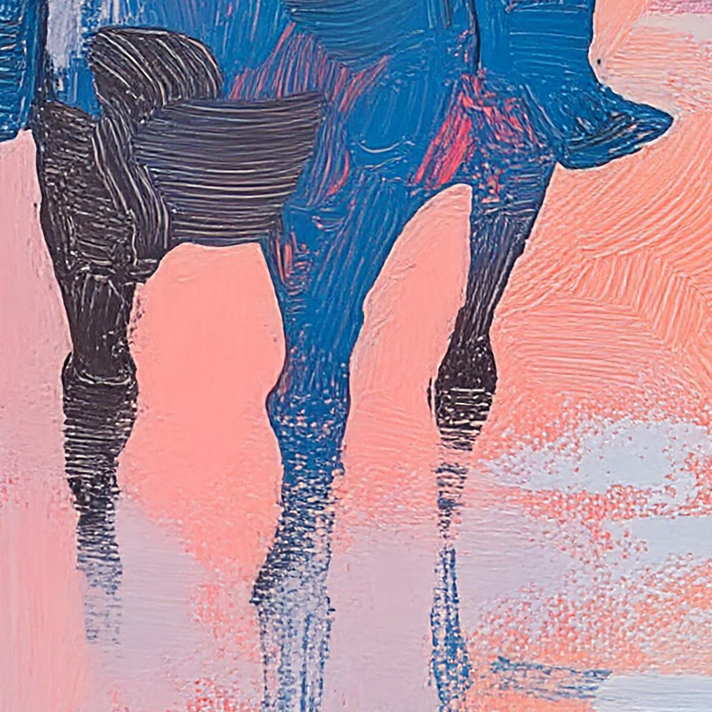 Pink Western Cowboy Style Wall Mural. Pink Cowgirl. #7048