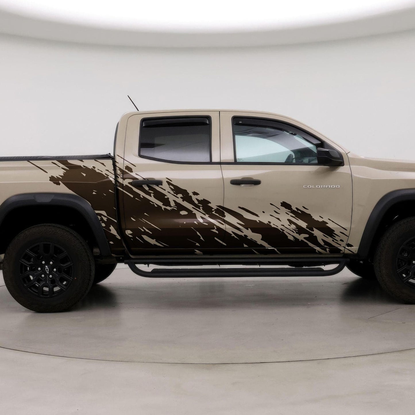 Chevy Colorado Truck Mud Splash Graphic Sticker. #6897