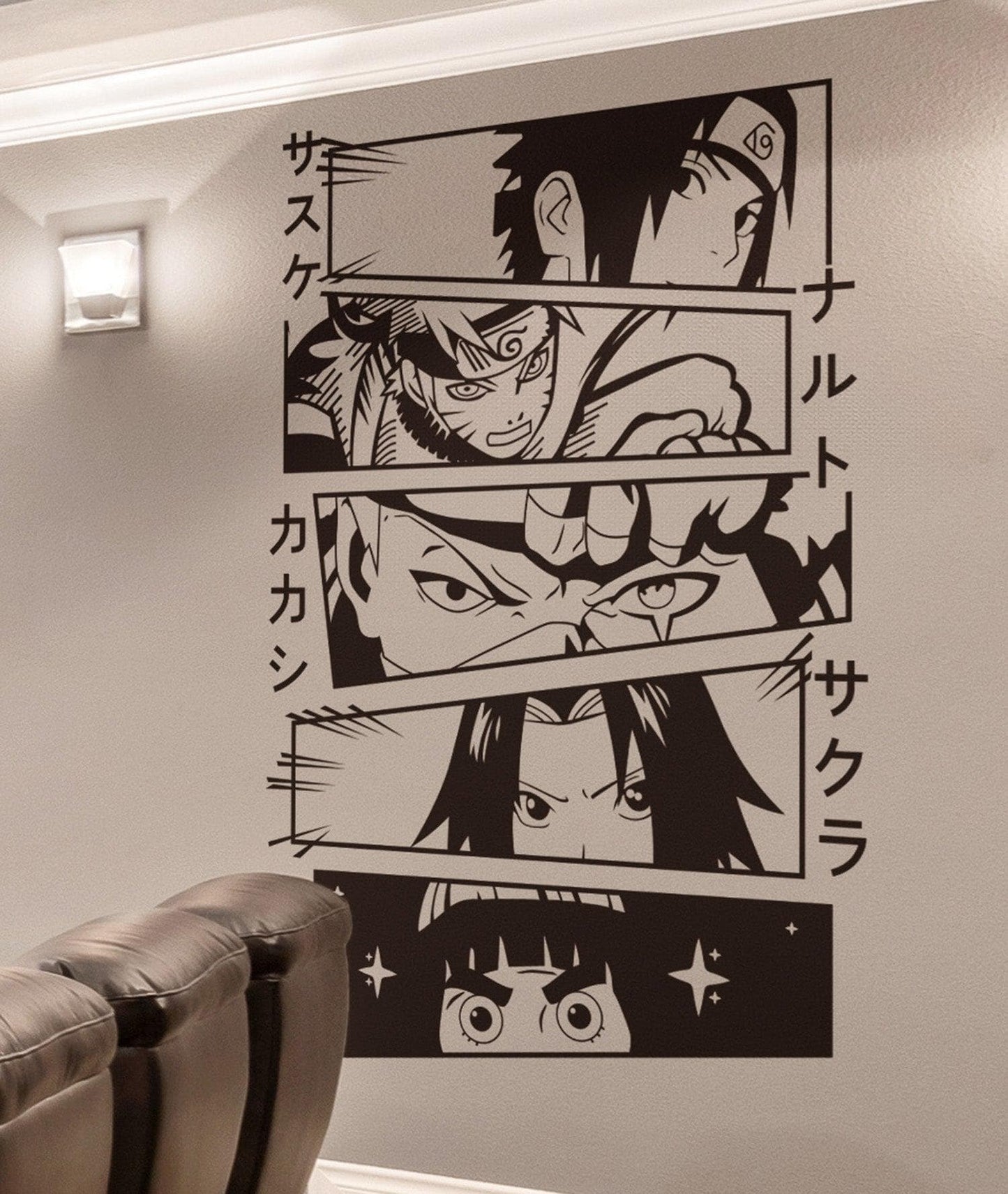 Nine Tailed Fox Anime Characters Wall Decal Sticker. #A1014