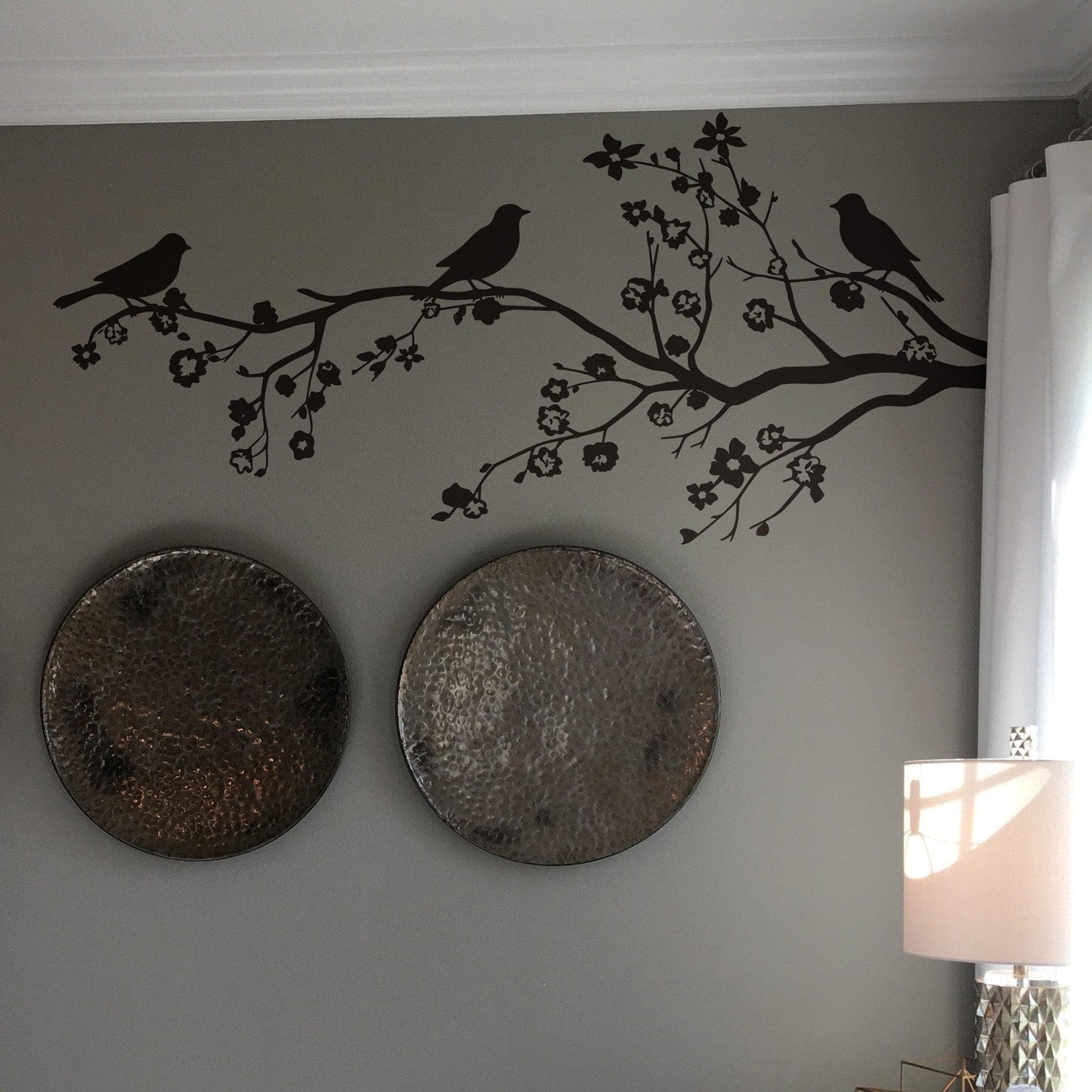 Birds on Branches Wall Decal Sticker. #6727