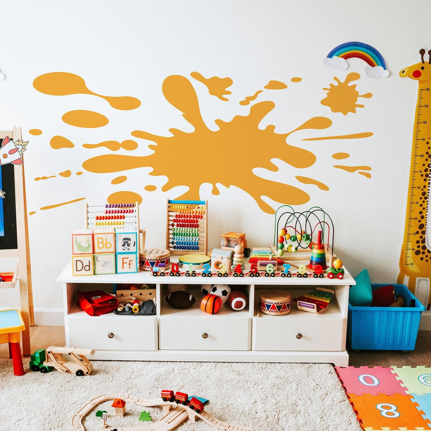 Ink Splatter Wall Decal Sticker. #6773