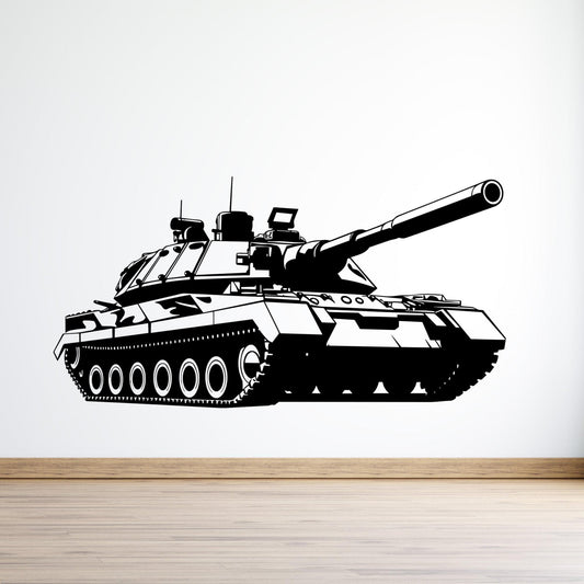 Military Tank Wall Decal Sticker. #6768