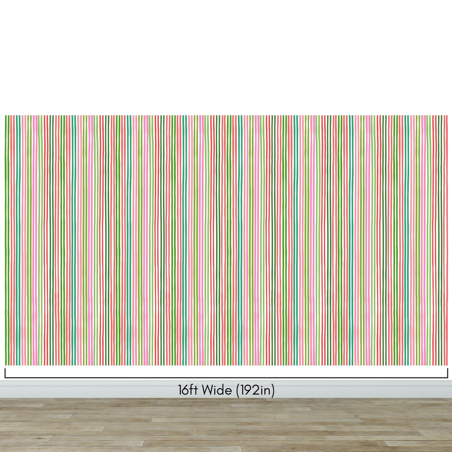 Color Vertical Stripes Pattern Wallpaper Mural. #7034