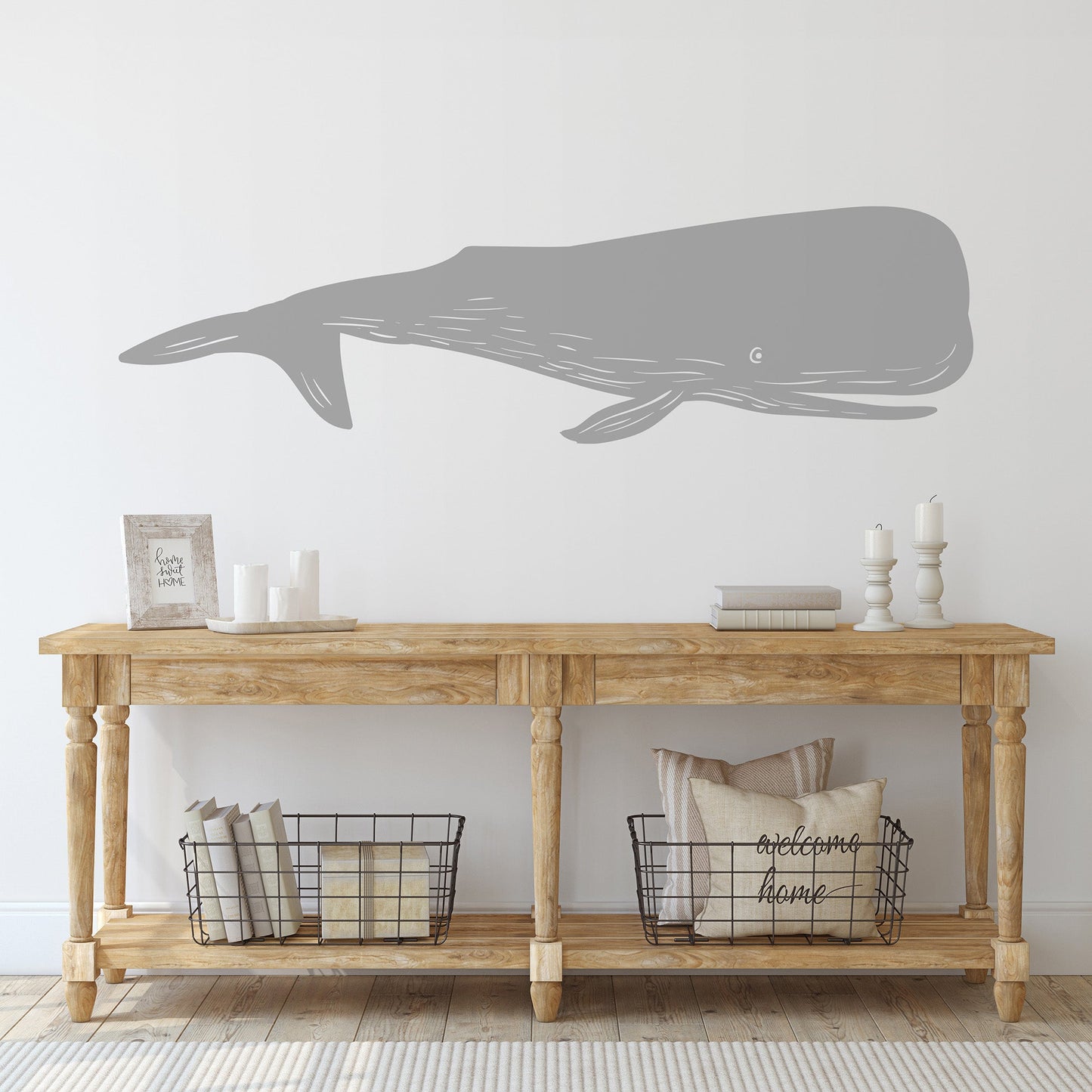 Whale Wall Decal Sticker Art. #OS_MB1102