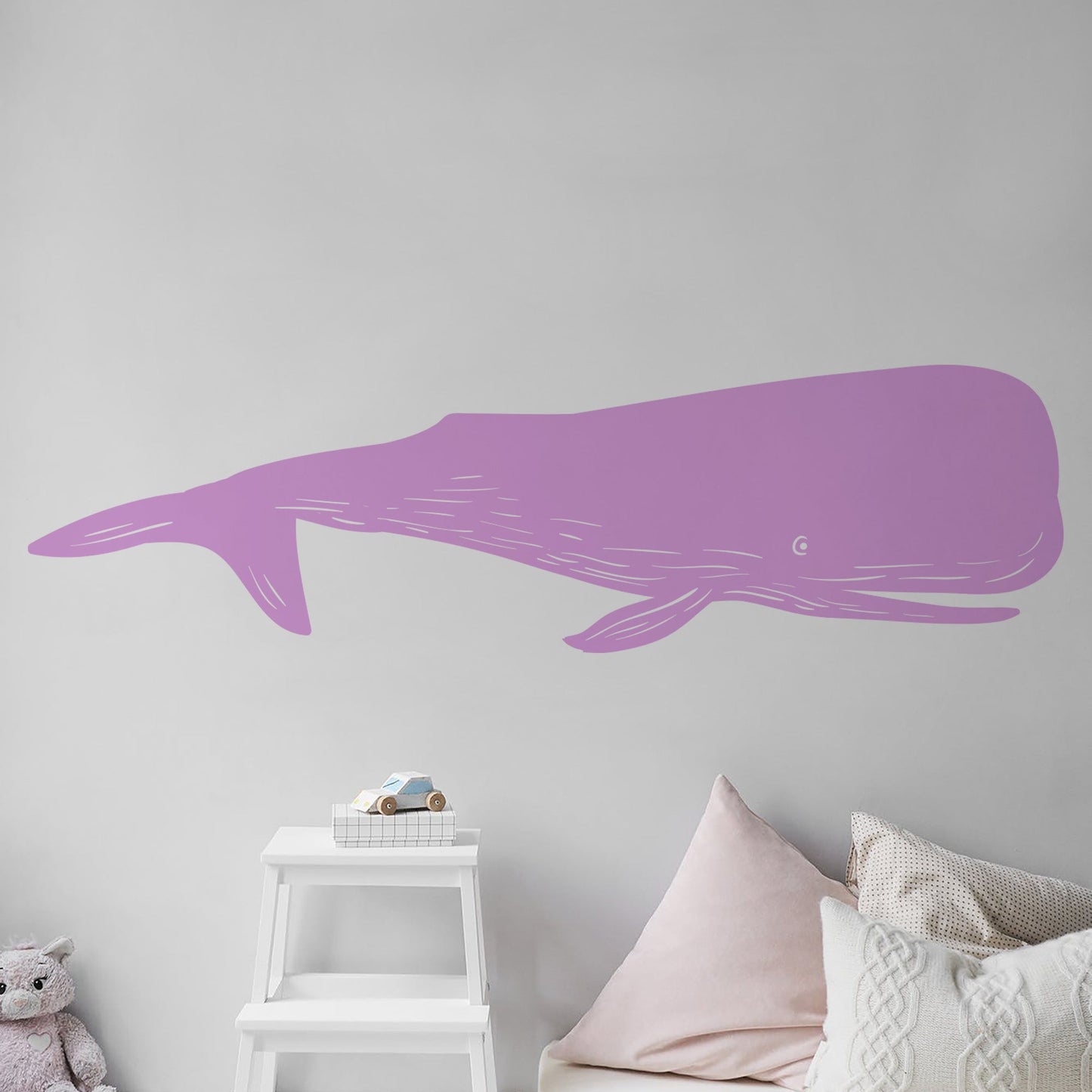 Whale Wall Decal Sticker Art. #OS_MB1102