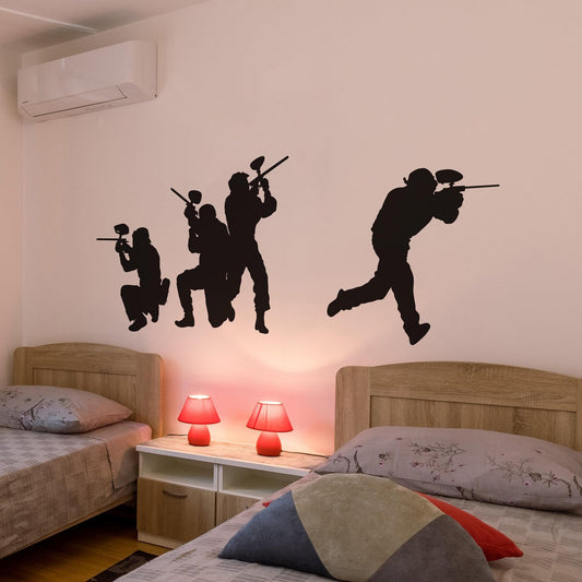 Paintball Wall Decal Sticker. #6759