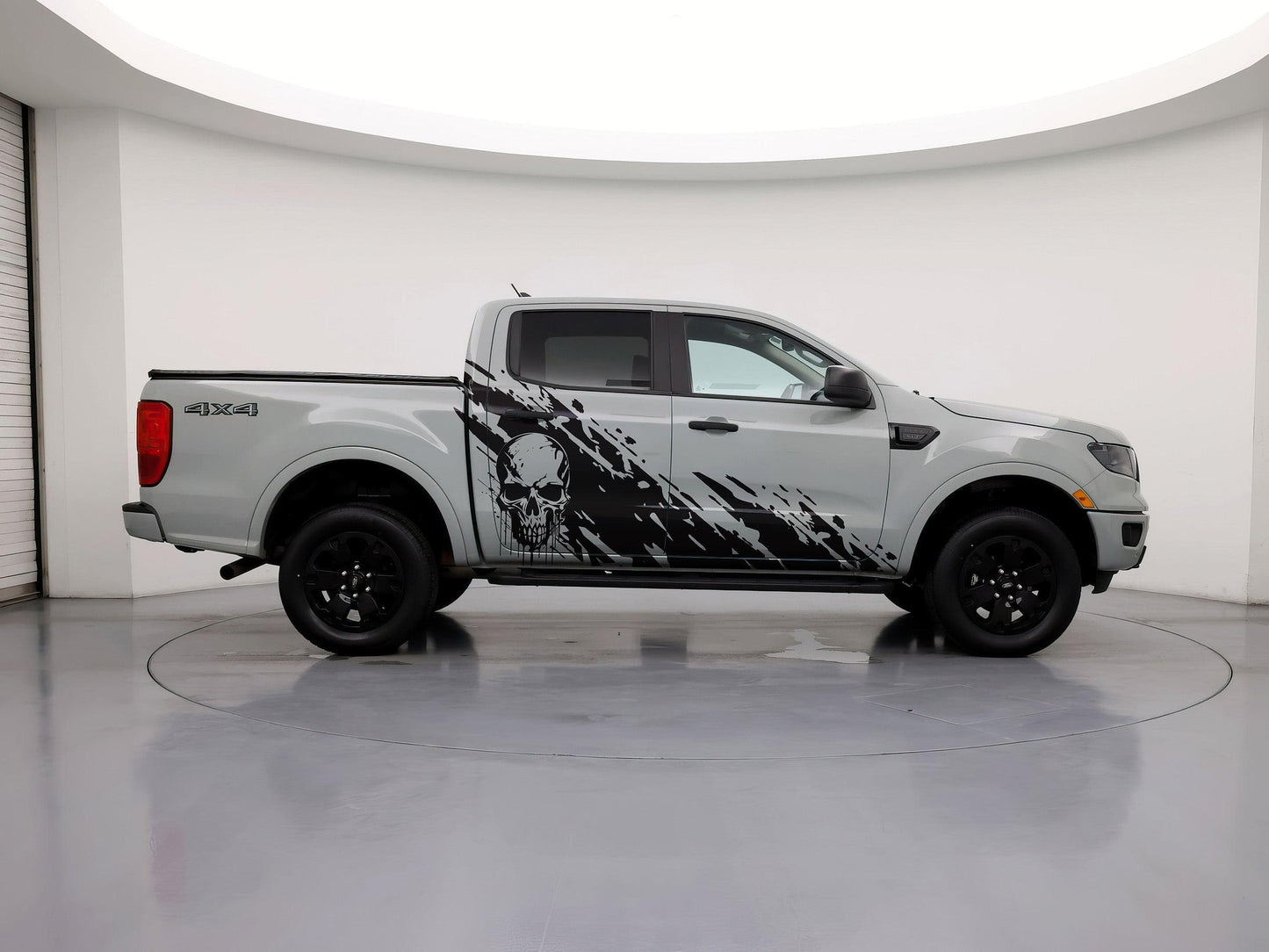 Skull Mud Splash Truck Graphic Decal. #6812