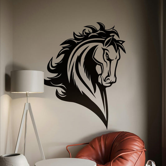 Stallion Horse Wall Decal Sticker. #OS_AA647
