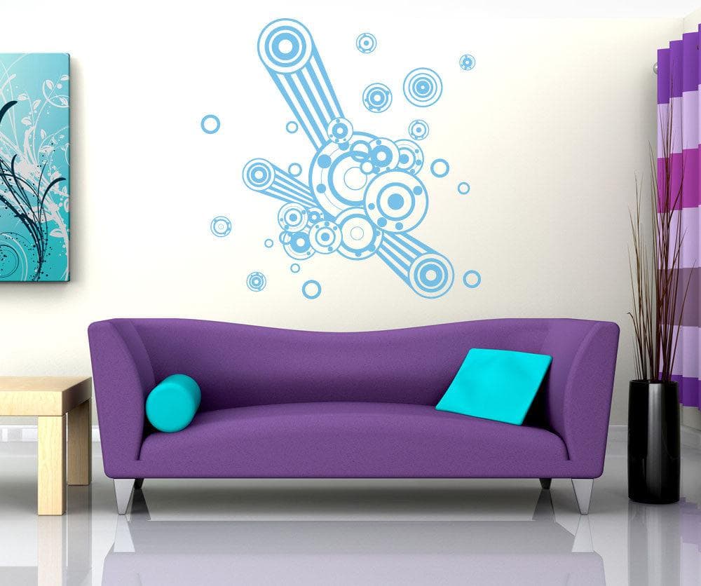 Vinyl Wall Decal Sticker Circles #1031