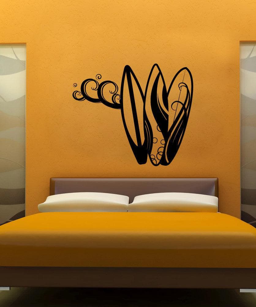 Vinyl Wall Decal Sticker Surf Boards #1063