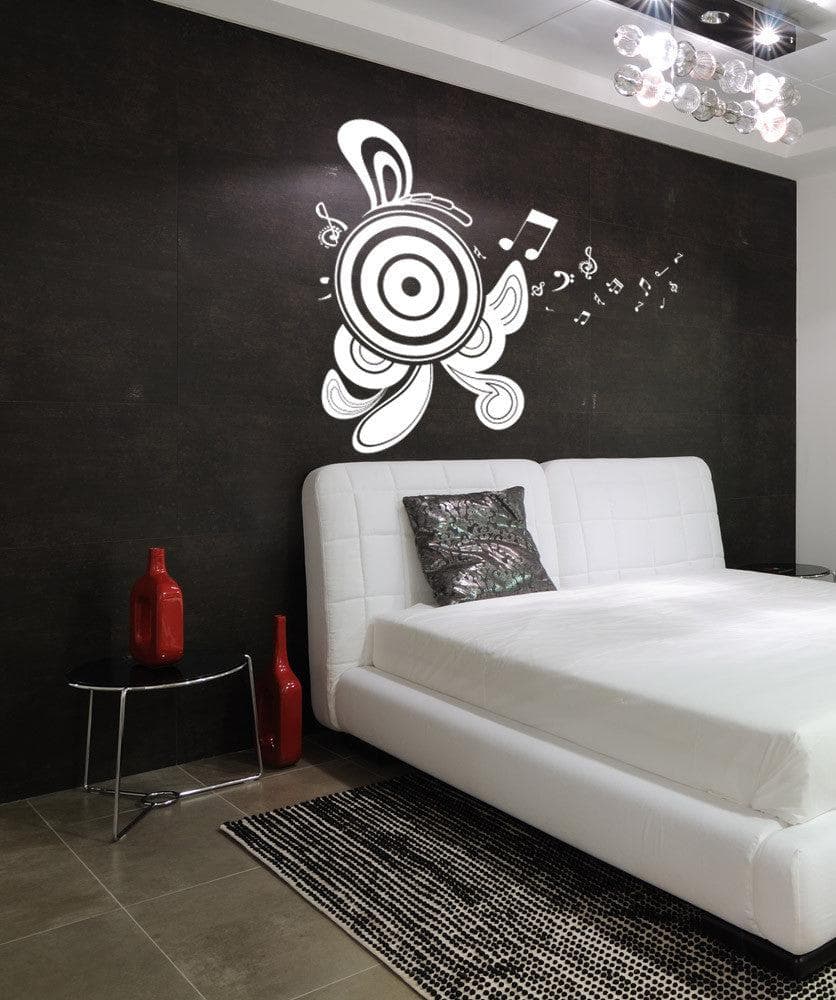 Vinyl Wall Decal Sticker Abstract Speakers #1087