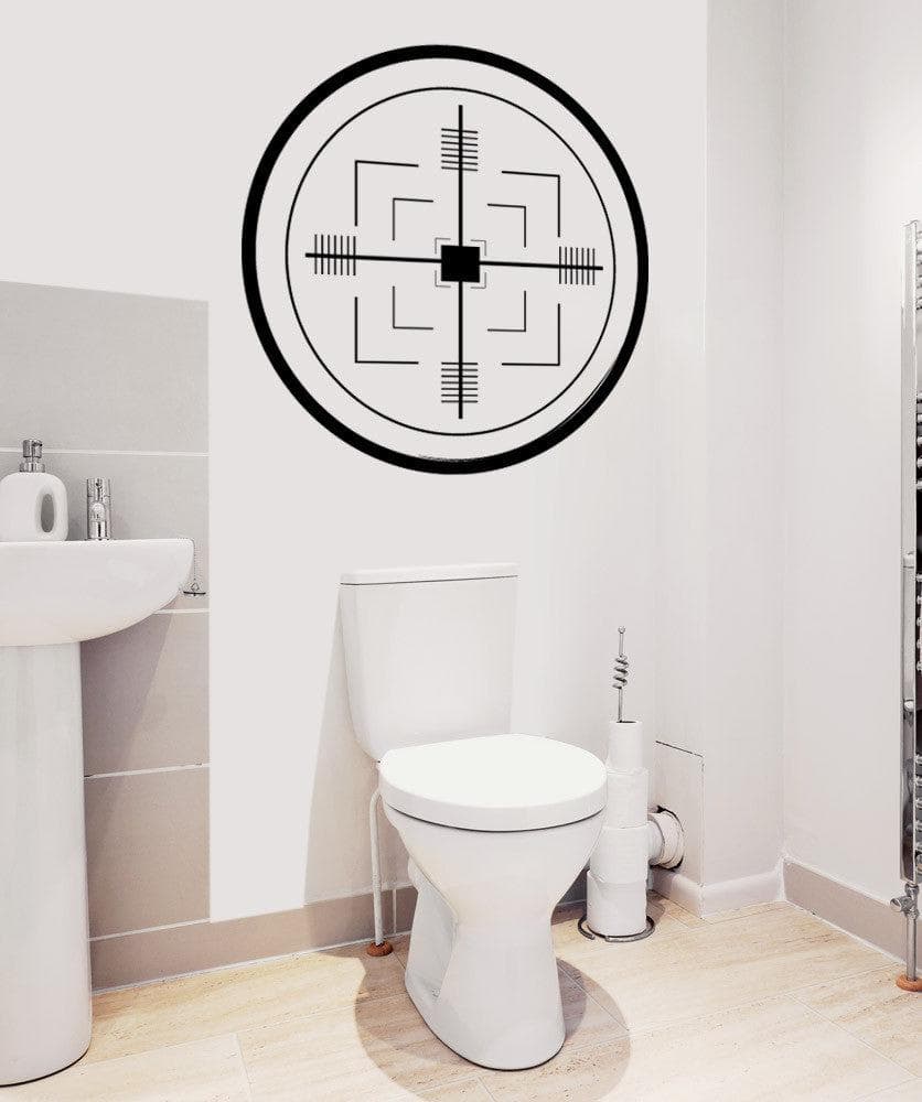 Vinyl Wall Decal Sticker Missile Target #1109