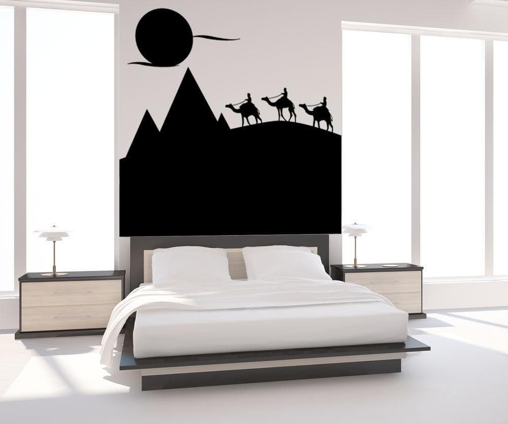 Vinyl Wall Decal Sticker Camel Ride #1133