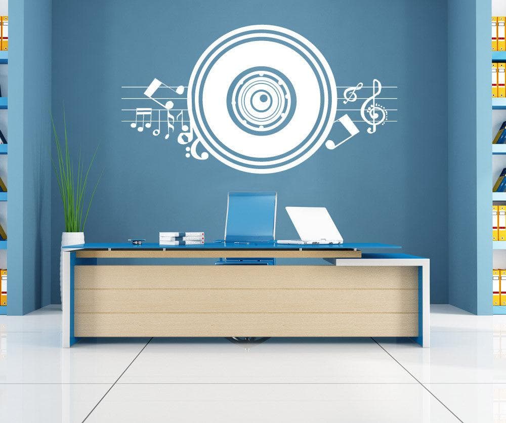 Vinyl Wall Decal Sticker Music Speaker #1140