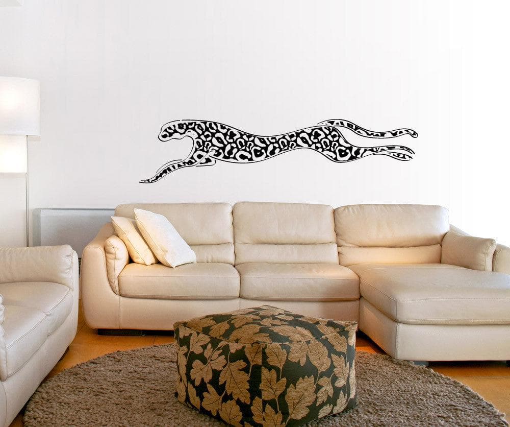 Vinyl Wall Decal Sticker Inverted Cheetah #1154