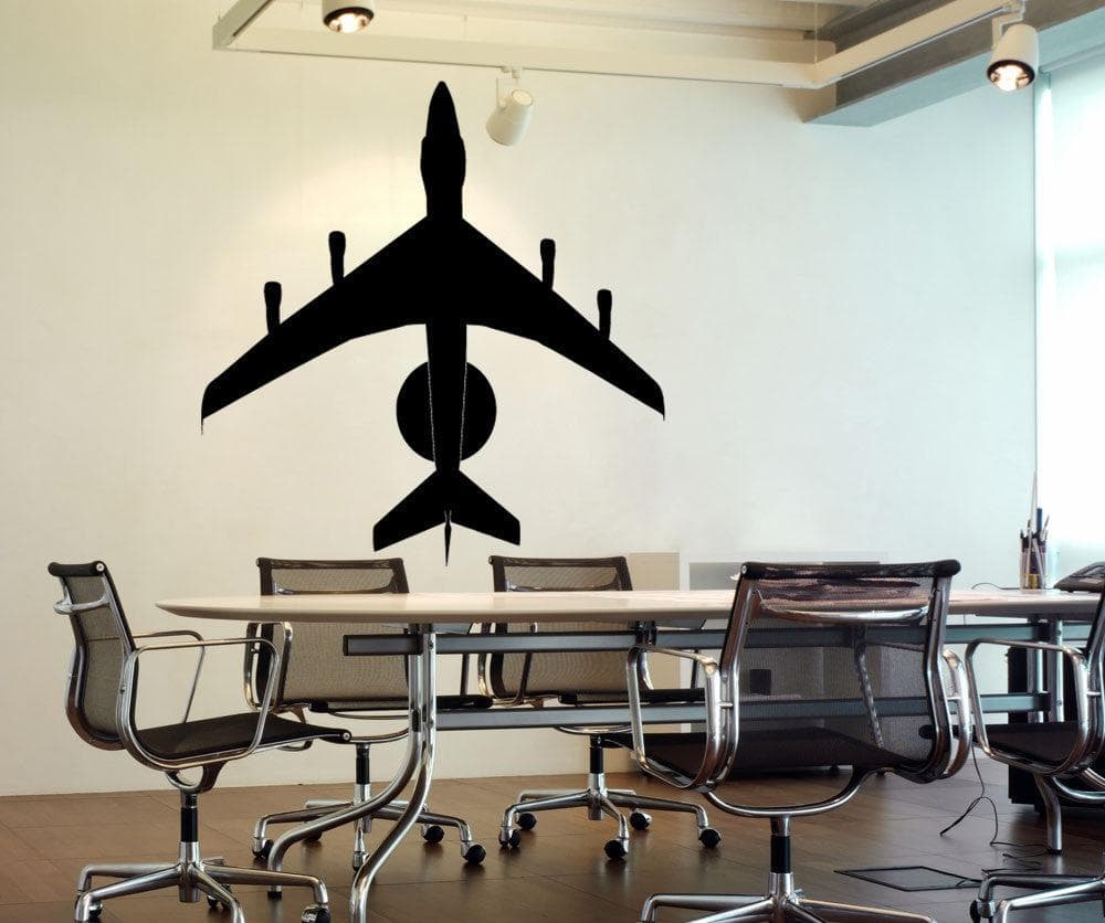 Vinyl Wall Decal Sticker USAF AWACS Airplane #1192