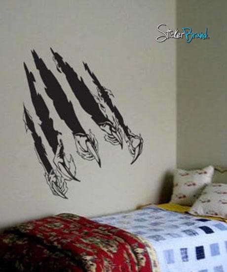 Vinyl Wall Art Decal Sticker Predator Claw Attack #125