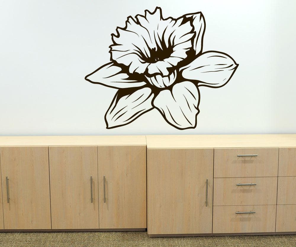 Vinyl Wall Decal Sticker Daffodil #1269