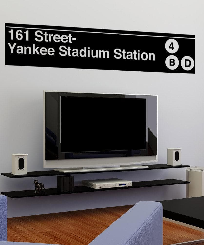 161 Street Yankee Stadium Station New York City Subway Sign 