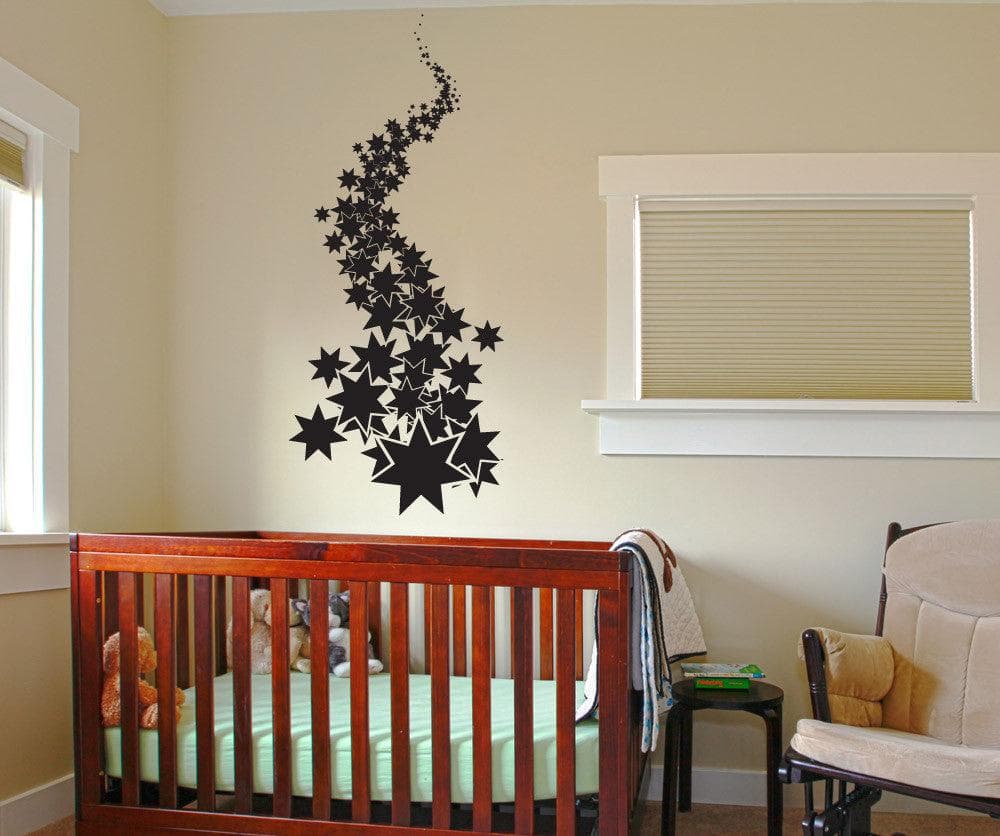 Vinyl Wall Decal Sticker Falling Stars #1300