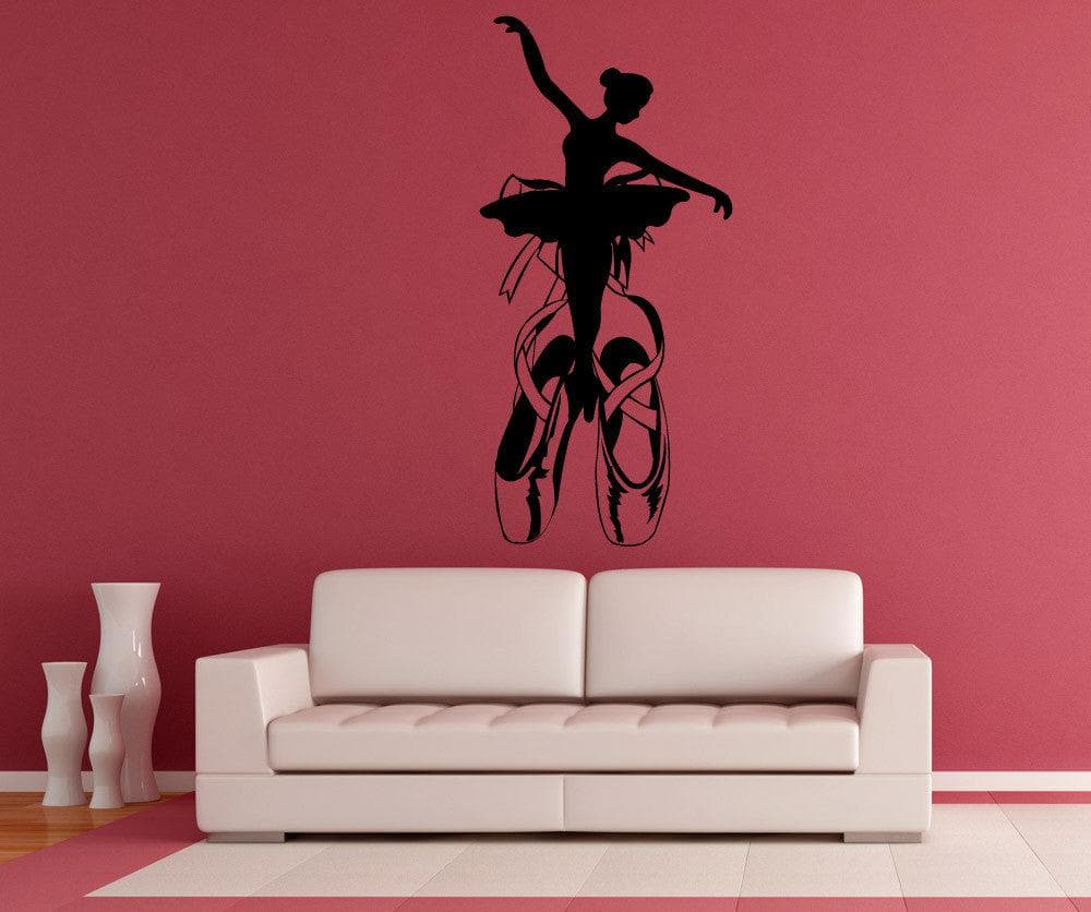 Vinyl Wall Decal Sticker Ballerina Design #1325