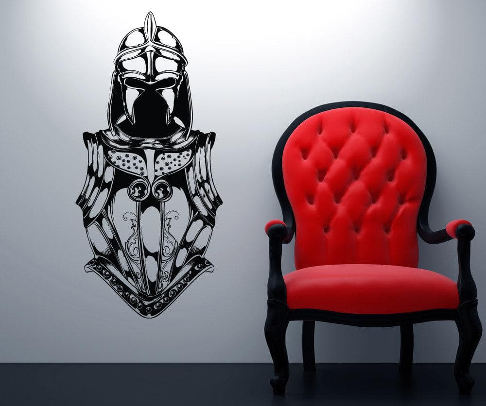 Vinyl Wall Decal Sticker Knight's Armor #1330