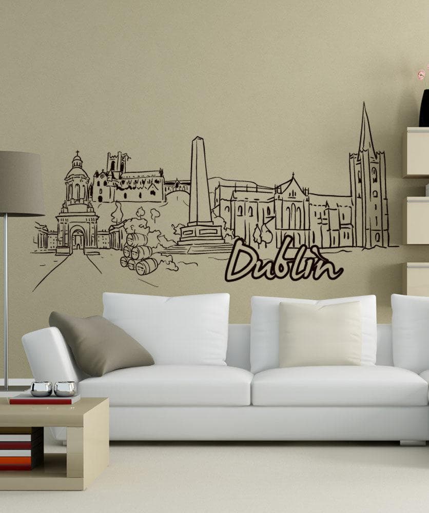 Vinyl Wall Decal Sticker Dublin #1371