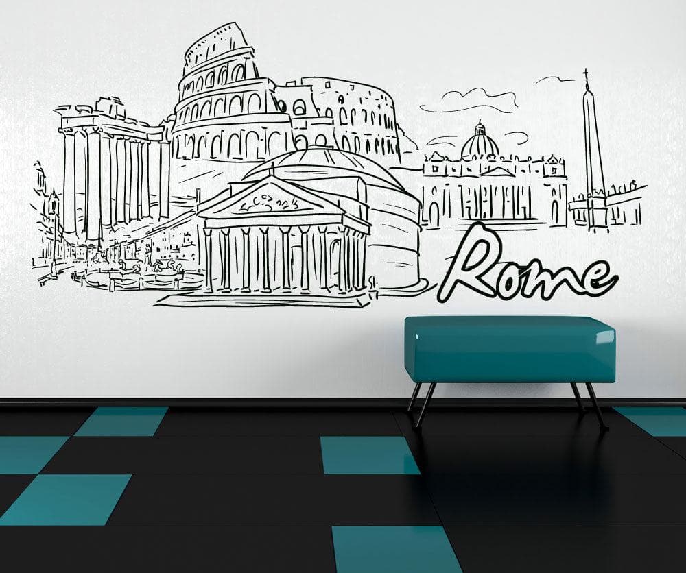 City of Rome Vinyl Wall Decal Sticker. #1373