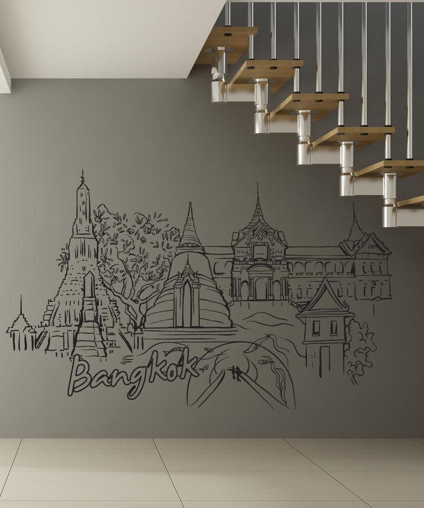 Vinyl Wall Decal Sticker Bangkok #1376