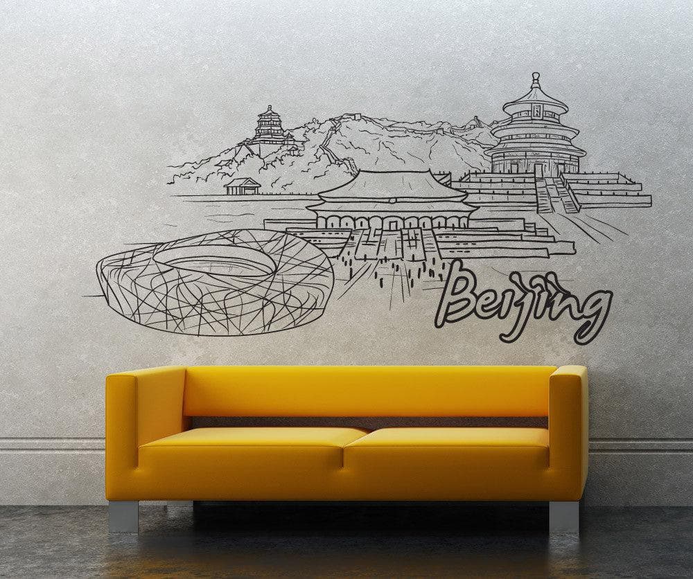 Vinyl Wall Decal Sticker Beijing #1377