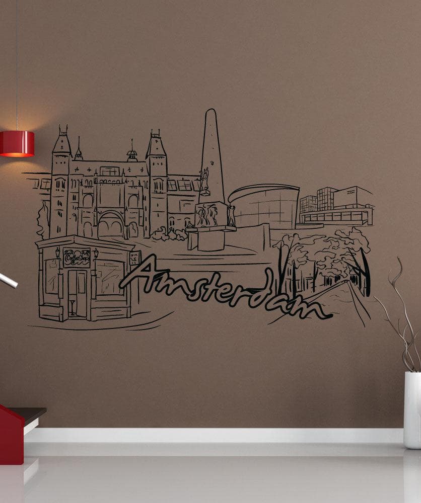 Vinyl Wall Decal Sticker Amsterdam #1385