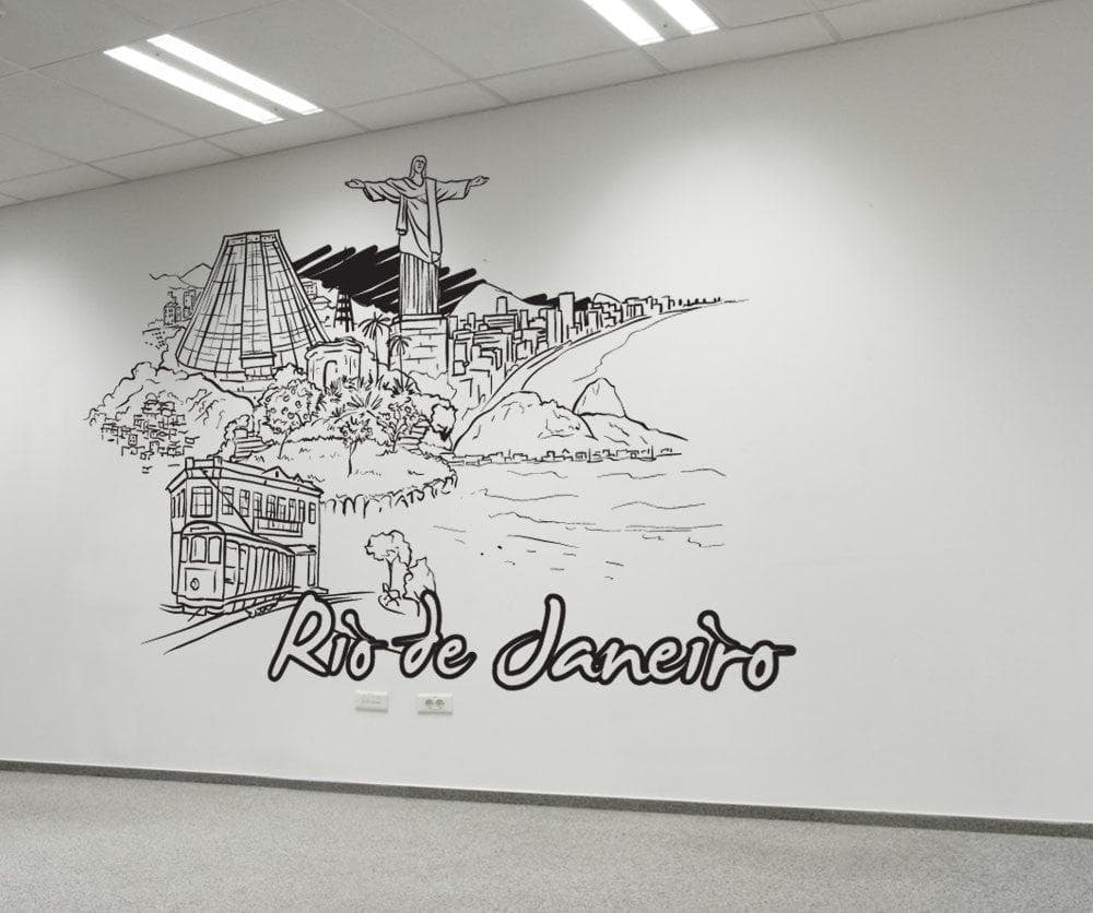 Vinyl Wall Decal Sticker Rio De Janeiro #1392