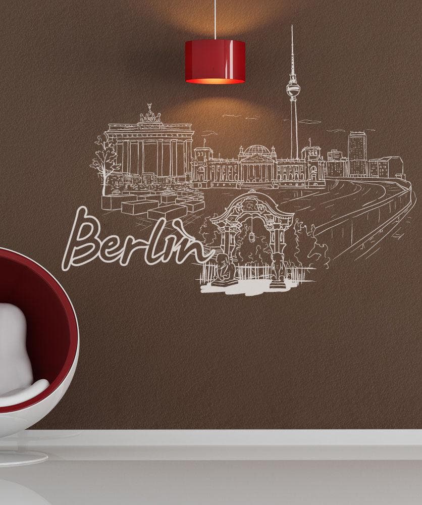 Vinyl Wall Decal Sticker Berlin #1398