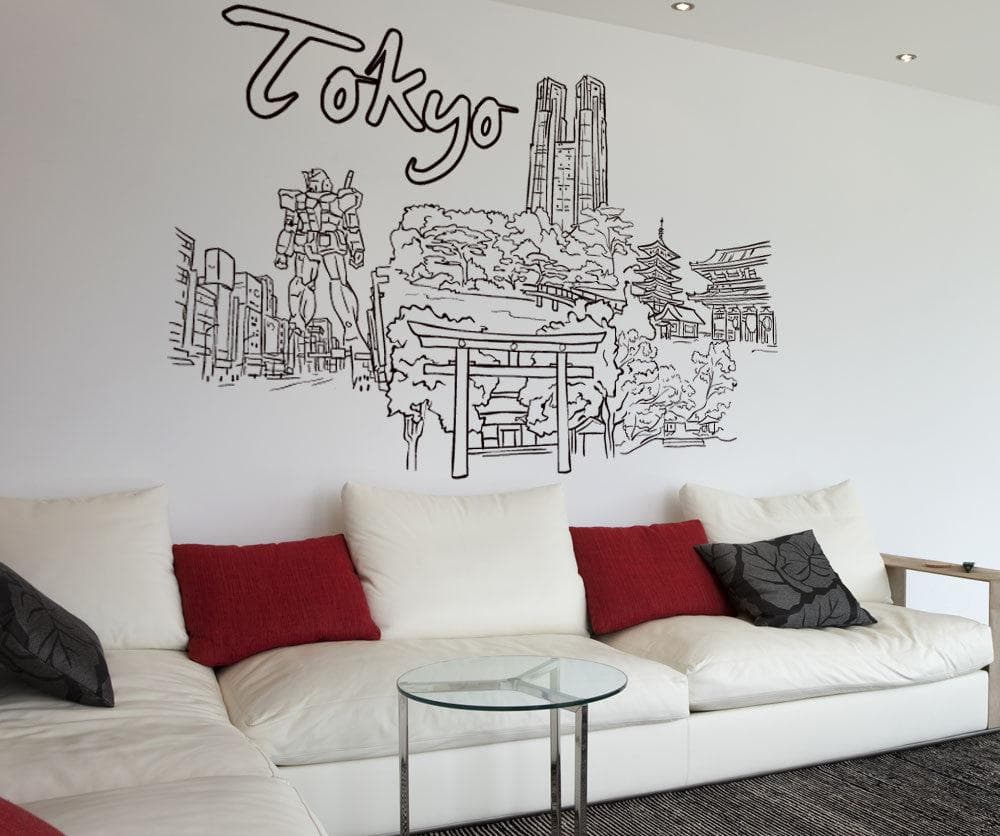 Vinyl Wall Decal Sticker Tokyo #1408